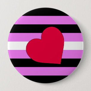 LEDERNER MÄDCHEN-STOLZ BUTTON