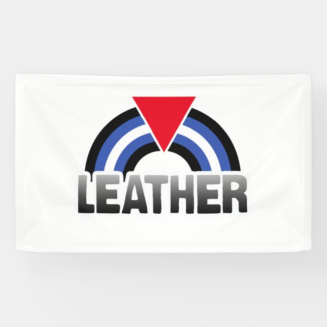 Lederner queer Stolz Banner (Horizontal)