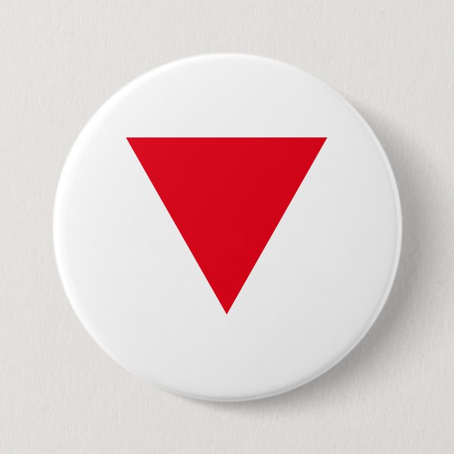 Lederner queer Stolz Button (Vorderseite)