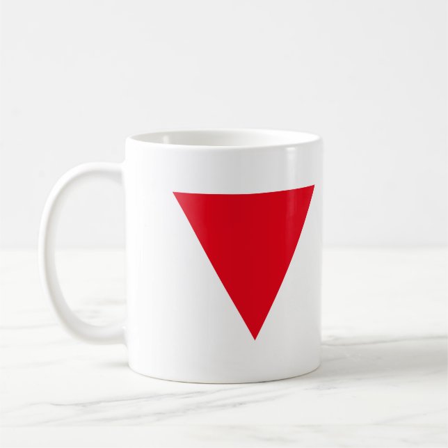 Lederner queer Stolz Tasse (Links)
