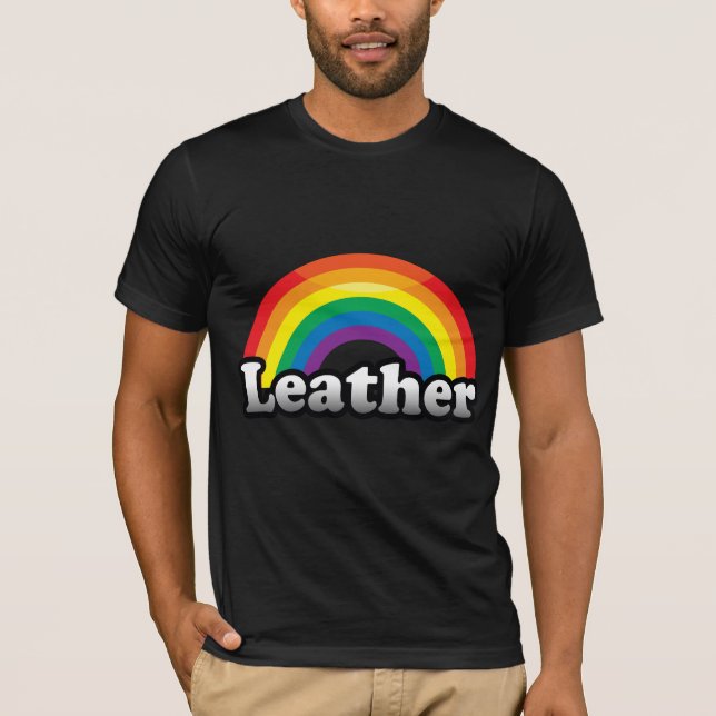 LEDERNER STOLZ T-Shirt (Vorderseite)
