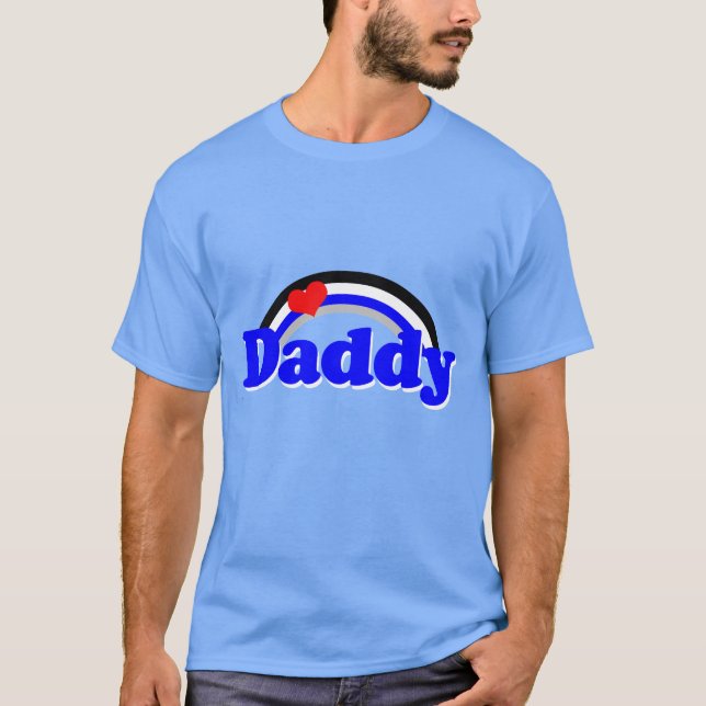 Lederner Vati T-Shirt (Vorderseite)