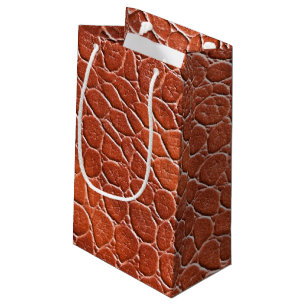 Ledernes Muster Kleine Geschenktüte