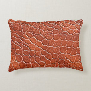 Ledernes Muster Zierkissen