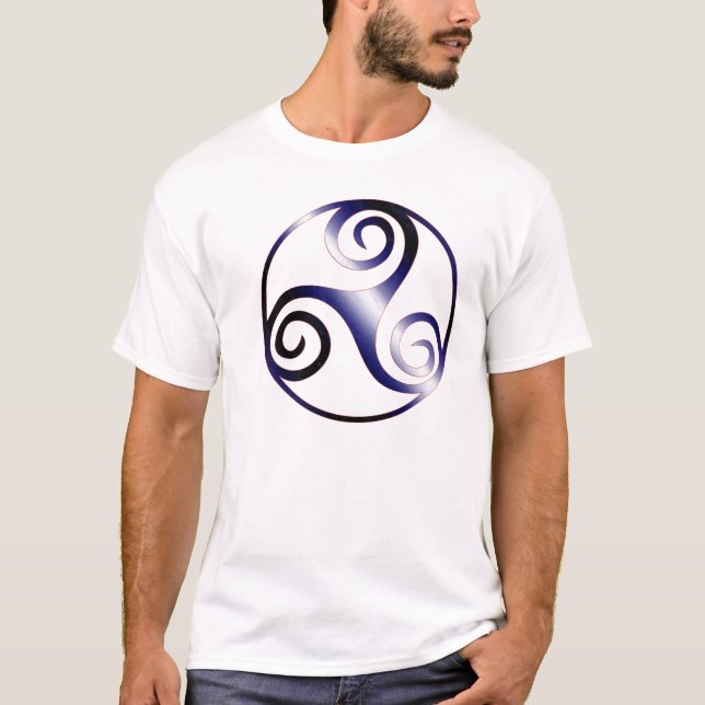 Ledernes Stolz Celtic triskell T-Shirt (Vorderseite)