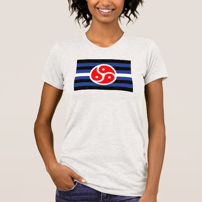 Lederpraktik: Stolperflagge T-Shirt (Vorderseite)