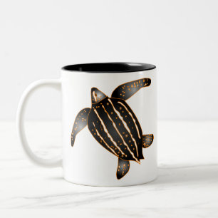Lederschildkröte Zweifarbige Tasse