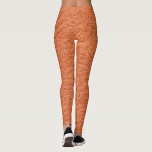 Ledertextur Leggings