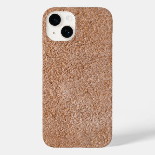 Ledertextur Wildleder-Hintergrund-Muster natürlich Case-Mate iPhone 14 Hülle