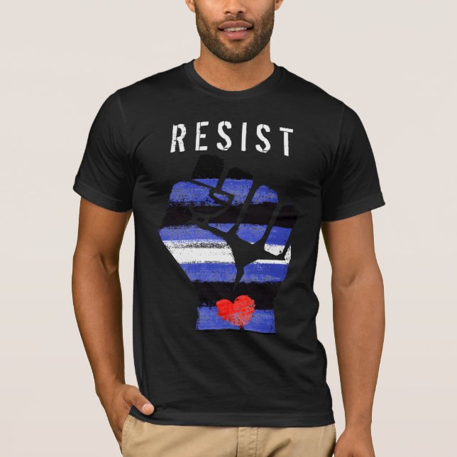 Lederwiderstand T-Shirt (Vorderseite)