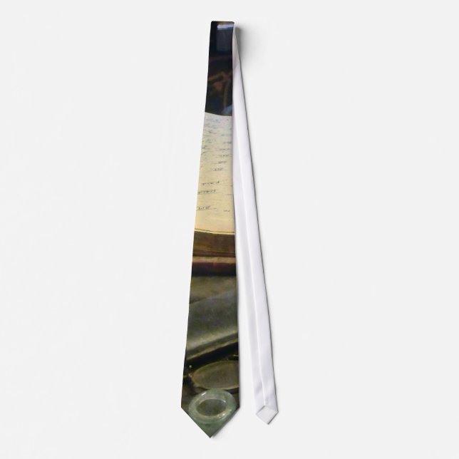 Ledger und Eyeglasses Krawatte (Vorderseite)