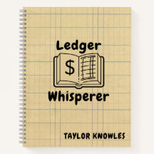 Ledger Whisperer Bookkeeper Spiralgerät