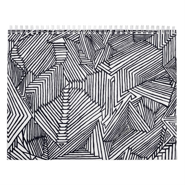 Lediglich abstrakt kalender (Titelbild)