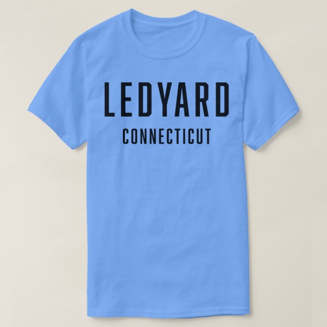 Ledyard Connecticut TShirt (Design vorne)