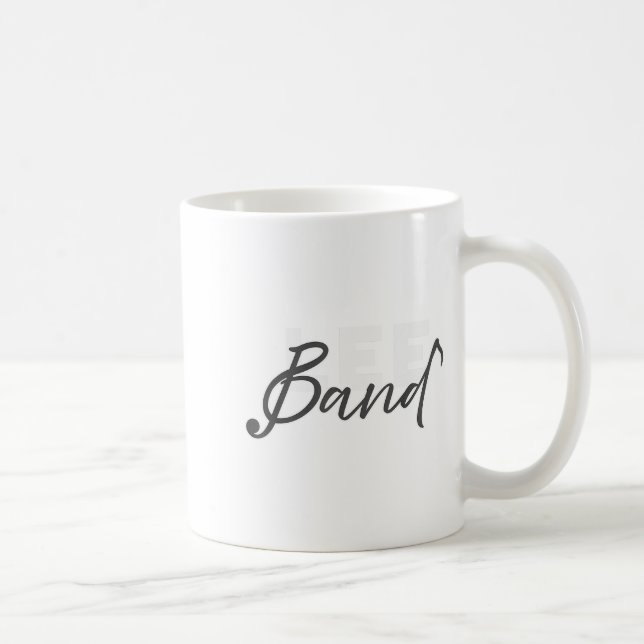 Lee Band Booster New Logo Red Only  Kaffeetasse (Rechts)