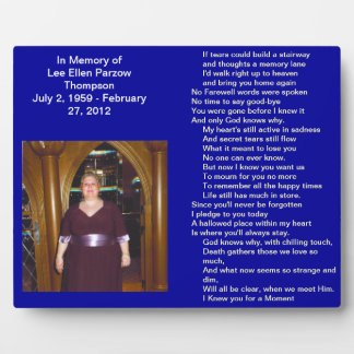 Lee Ellen Parzow Thompson Fotoplatte