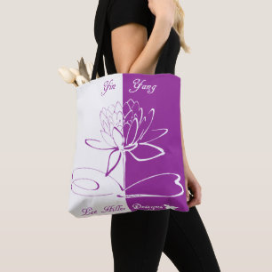 Lee Hiller Designs Logo Akzentuiert Weißes Violett