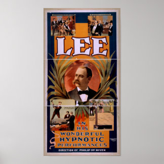 LEE Hypnotitic Hypnotic VAUDEVILLE Poster