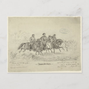 Lee, Jackson, Stuart Postkarte