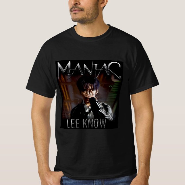 LEE KNOW - MANIAC SKZ T-Shirt (Vorderseite)