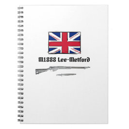 Lee Metford P1888 Rifle Britisch Notizblock