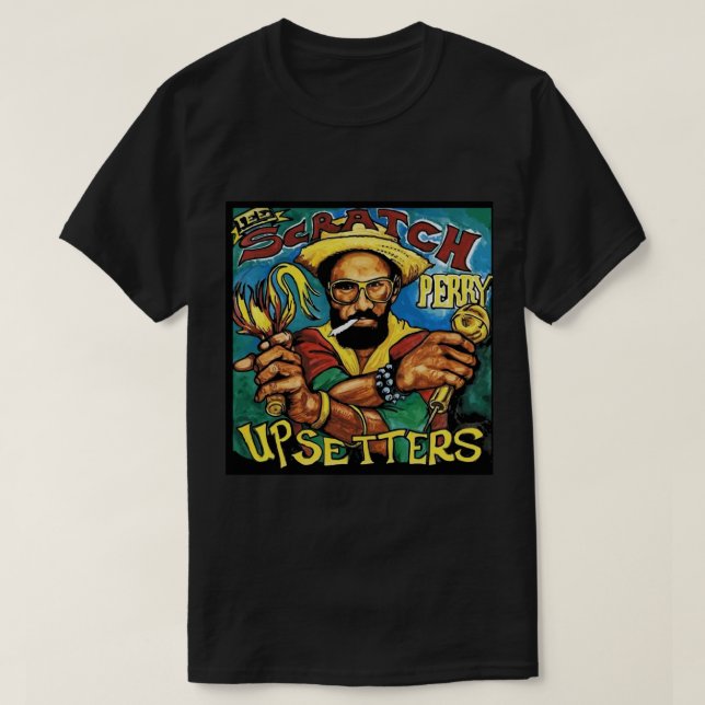 Lee Scratch Perry Der Upsetter Classic T - Shirt (Design vorne)