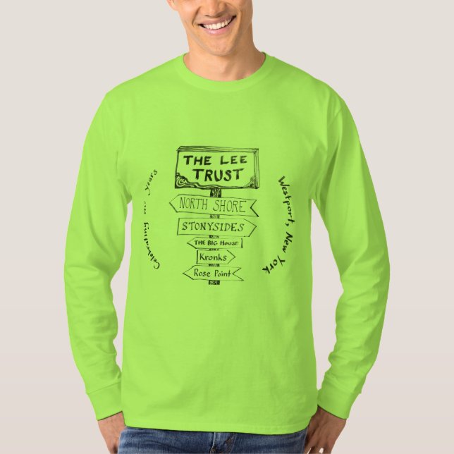 Lee Trust 50 Jahre Jubiläum Basic Long Sleeve T-Shirt (Vorderseite)