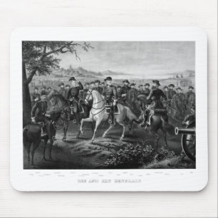 Lee und seine Generäle Mousepad