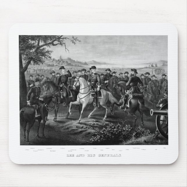 Lee und seine Generäle Mousepad (Vorne)