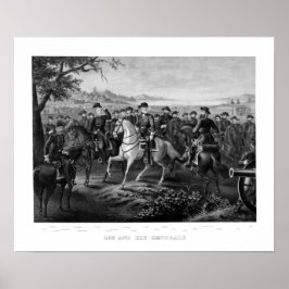 Lee und seine Generäle Poster