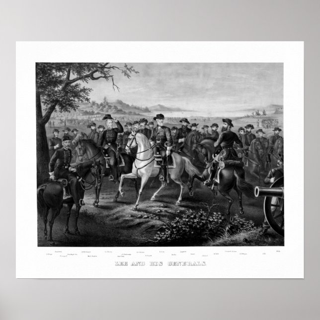 Lee und seine Generäle Poster (Vorne)