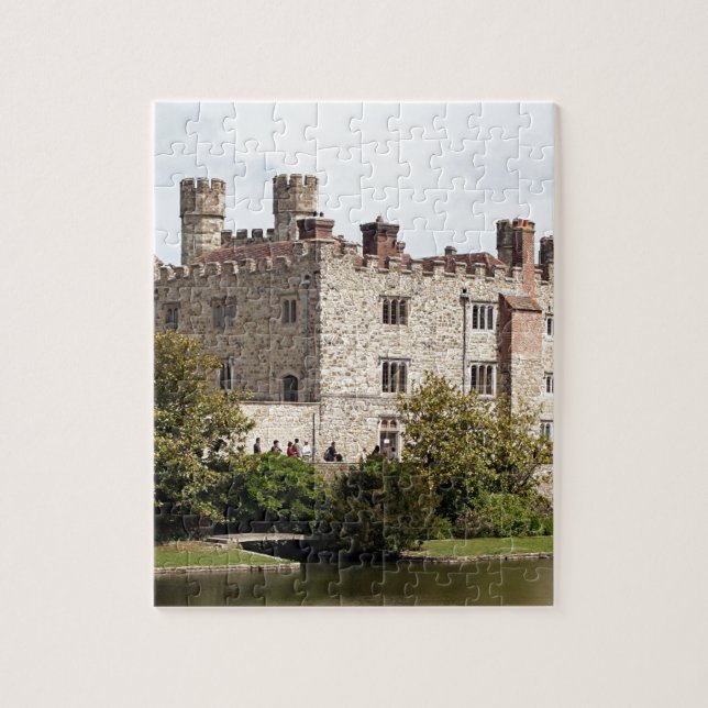 Leeds Castle, England, Großbritannien Puzzle (Vertikal)