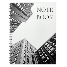 Leeds City Spiral Foto Notebook Notizblock