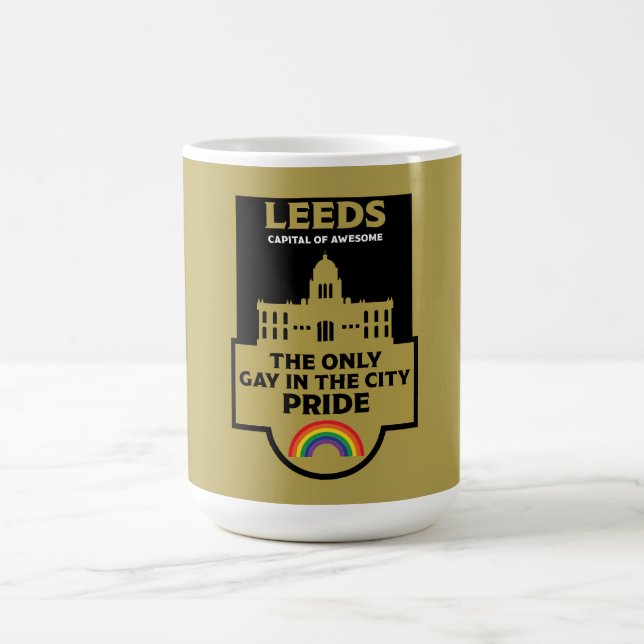 Leeds Gay Pride - Leeds England LGBT - Kaffeetasse (Mittel)
