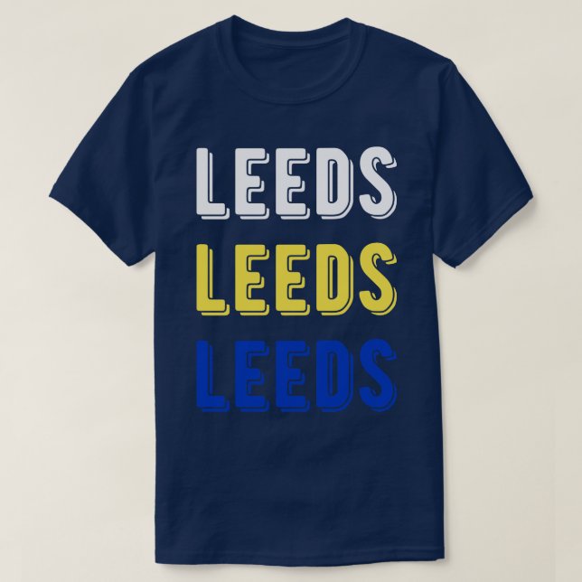 Leeds Leeds Leeds T-Shirt (Design vorne)