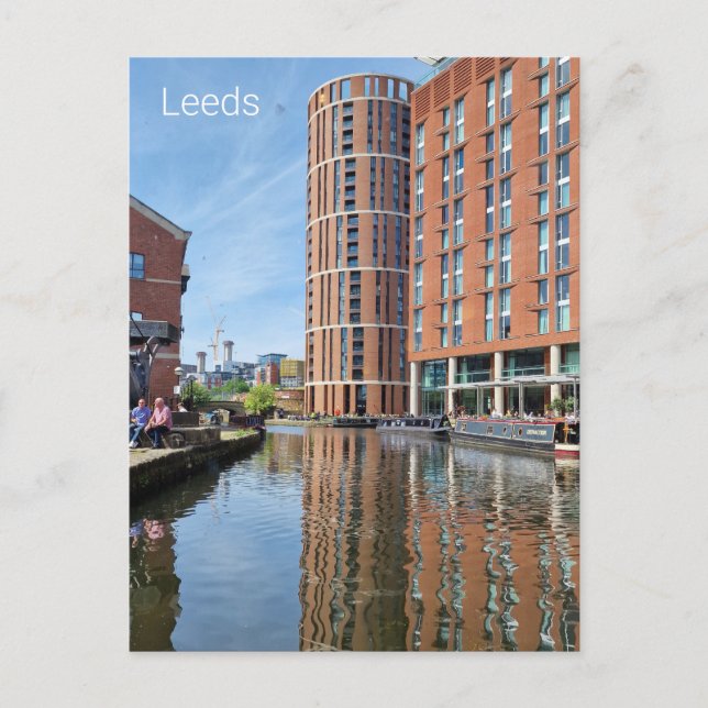 Leeds Postkarte (Vorderseite)