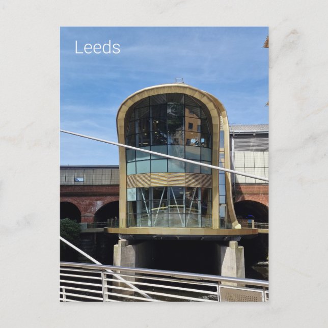 Leeds Postkarte (Vorderseite)