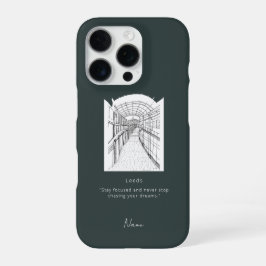 Leeds Tone Sketch iPhone Case 16 Pro Hülle