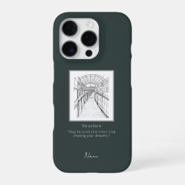 Leeds Tone Sketch iPhone Case 16 Pro Hülle