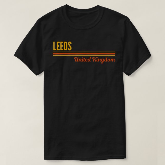 Leeds Vereinigtes Königreich  T-Shirt (Design vorne)