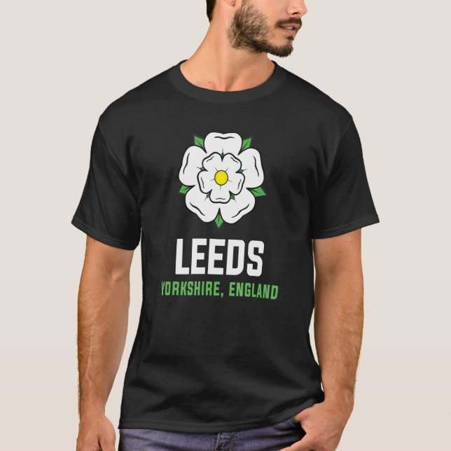 Leeds Yorkshire Rose Flag Idea for Women & United T-Shirt (Vorderseite)