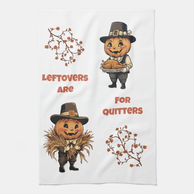 Leeftovers sind für Quitters Geschirrtuch (Vertikal)