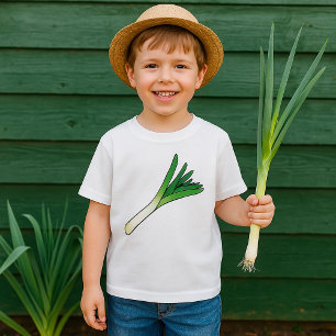 Leek Gemüse T-Shirt