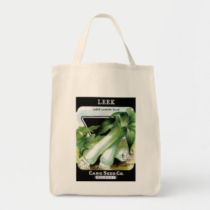 Leek-Seed-Packungs-Etikett Tragetasche