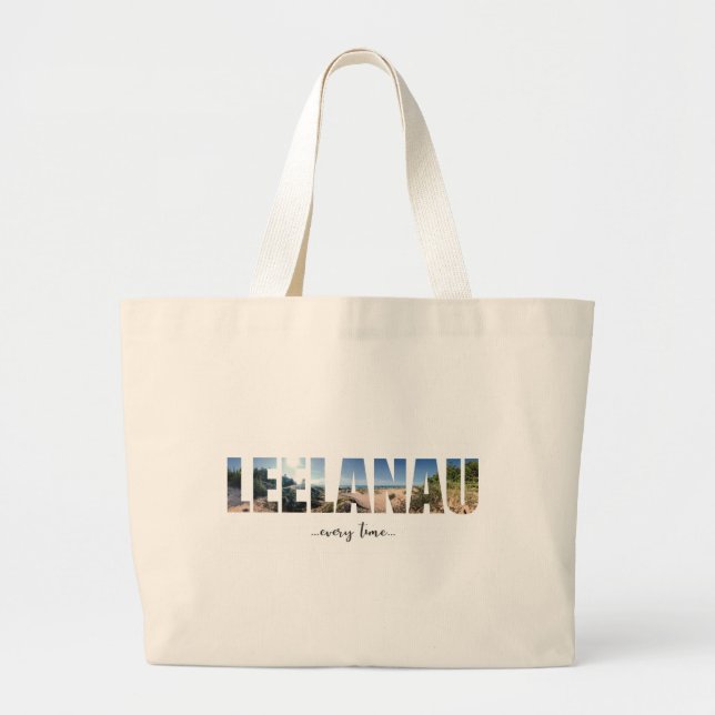 Leelanau Art Fotografy Tote Bag Jumbo Stoffbeutel (Vorne)