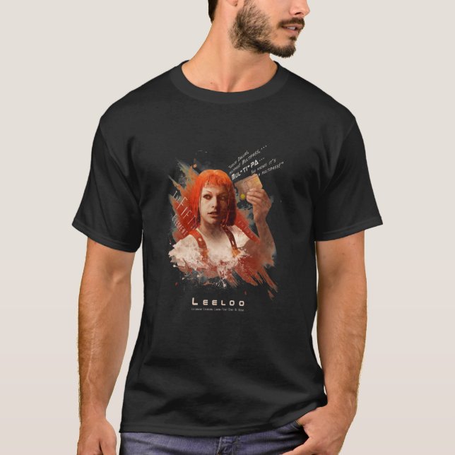 Leeloo Dallas, Multipass! Kinder T-Shirt (Vorderseite)