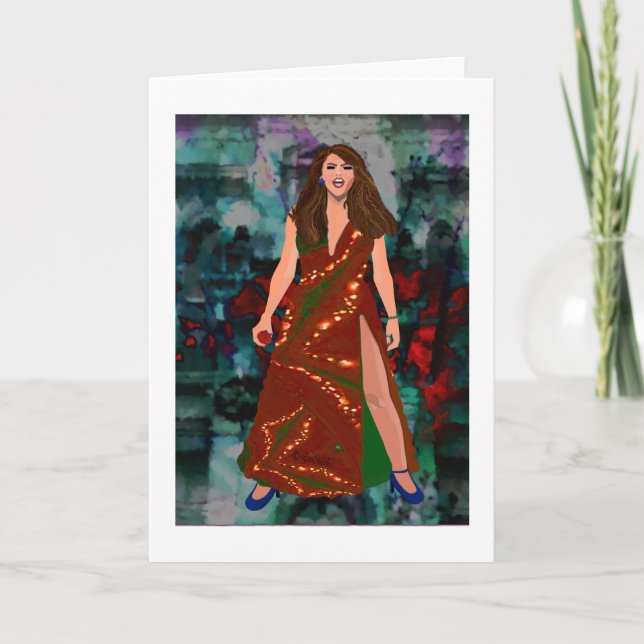 LeeMarie's kreatives Design Karte (Vorderseite)