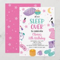 Leepover Schlummer Party rosa lila zwischen