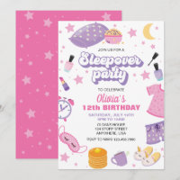 Leepover Schlummer Party rosa lila zwischen