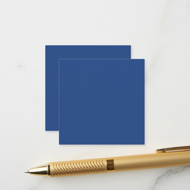 Leer Erstellen Sie Ihre Eigenen - Tiefblau Begleitkarte (Vorderseite/Rückseite Beispiel)